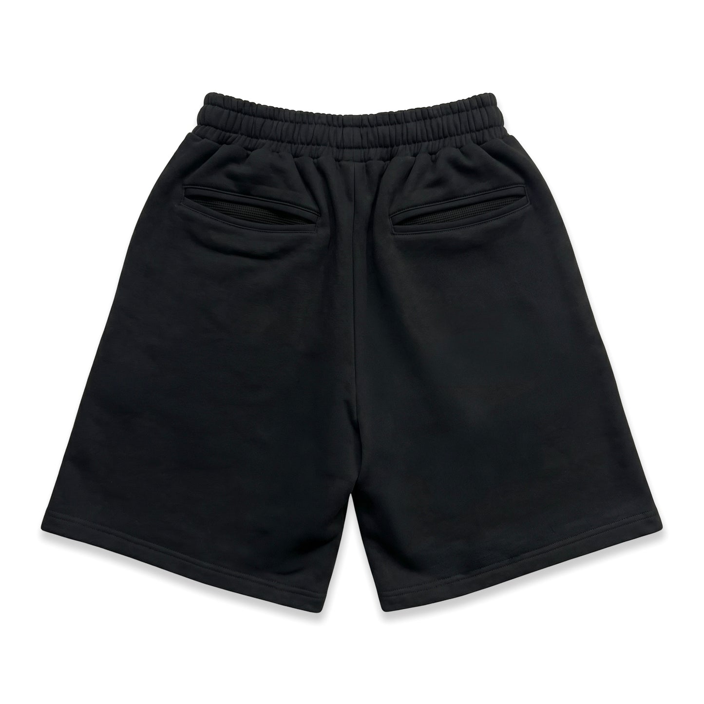 BLACK SWEATSHORT