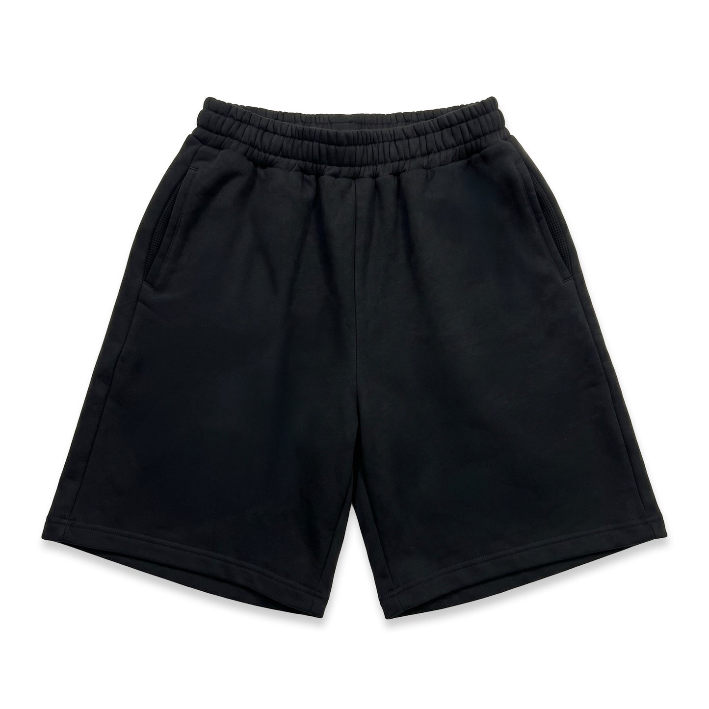 BLACK SWEATSHORT