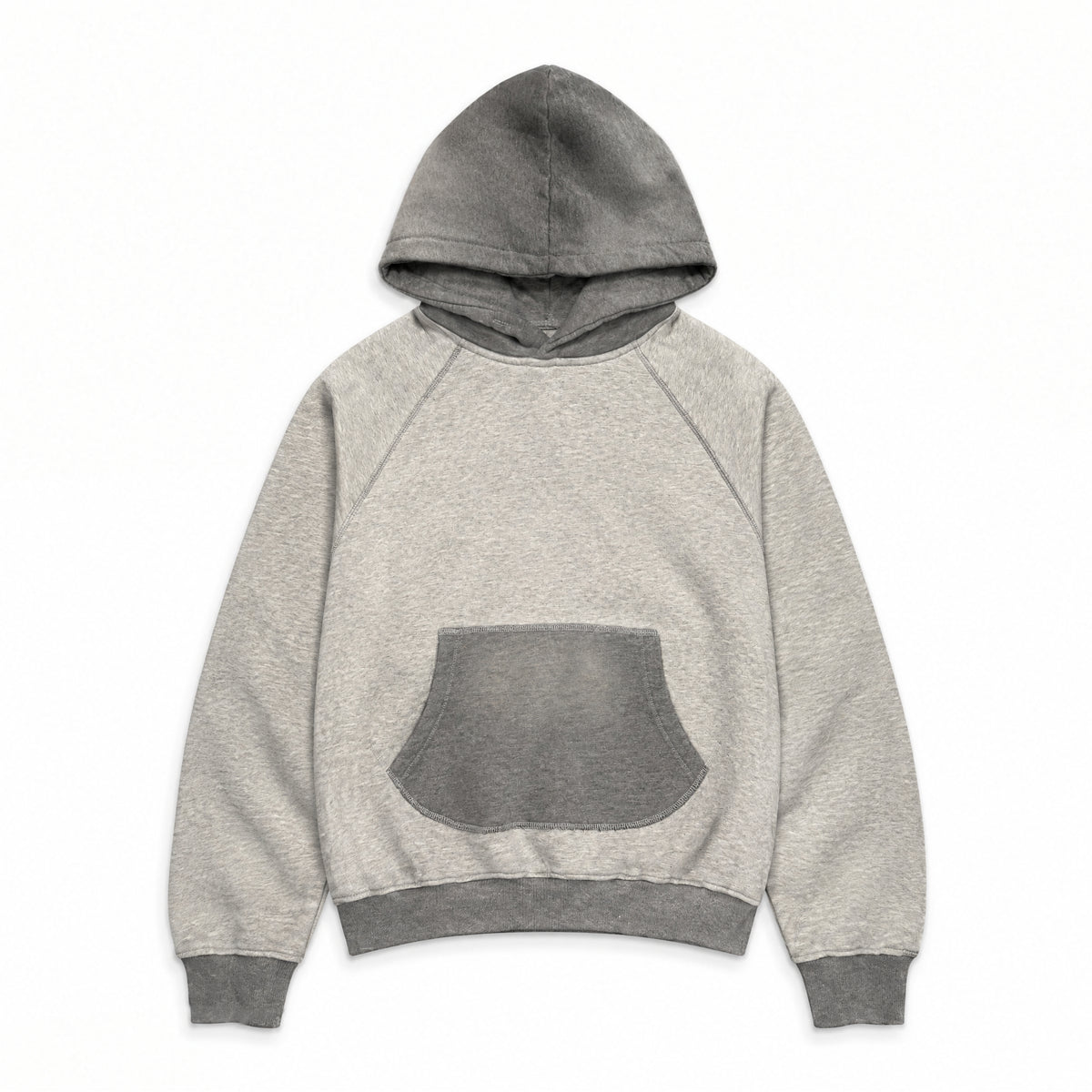 Grey Two-Tone Hoodie